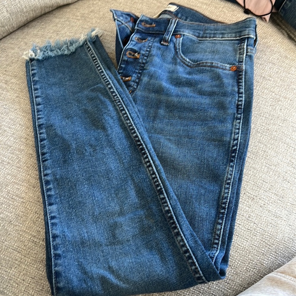 Madewell high rise skinny 10”